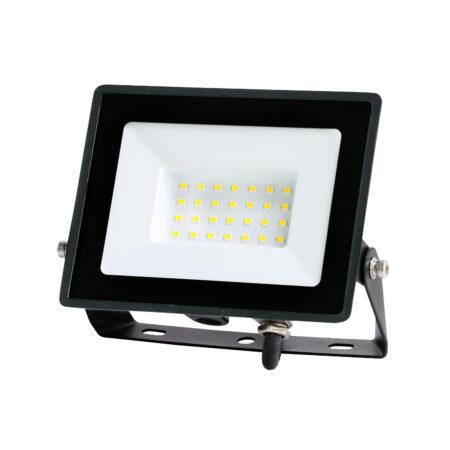 30W LED prožektorius MH, juodas, 6500K, IP65