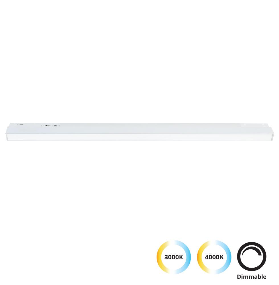 31W LED linijinis šviestuvas į magnetinę sistemą VIOKEF MAGNETIC, baltas, 3000/4000K, dimeriuojamas, 4244305-N
