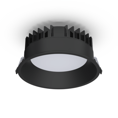 32,5W LED įleidžiamas šviestuvas TECH, juodas, 3000/4000K, dimeriuojamas, IP65, E3987270NDP