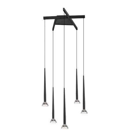 32W LED pakabinamas šviestuvas RINA, juodu korpusu, 3000K, 4325300