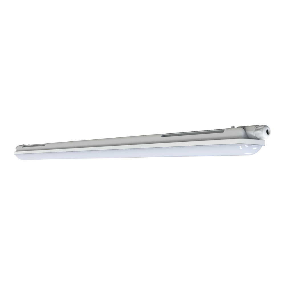 33W LED linijinis šviestuvas DAMP PROOF ECO 3TH, pilkas, 6500K, 120°, 1205mm, IP65