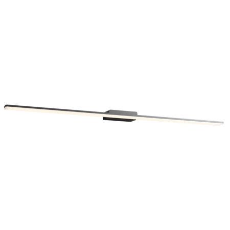 34,32W LED sieninis šviestuvas BARRIO, juodas, 4000K, IP44, 01-2512