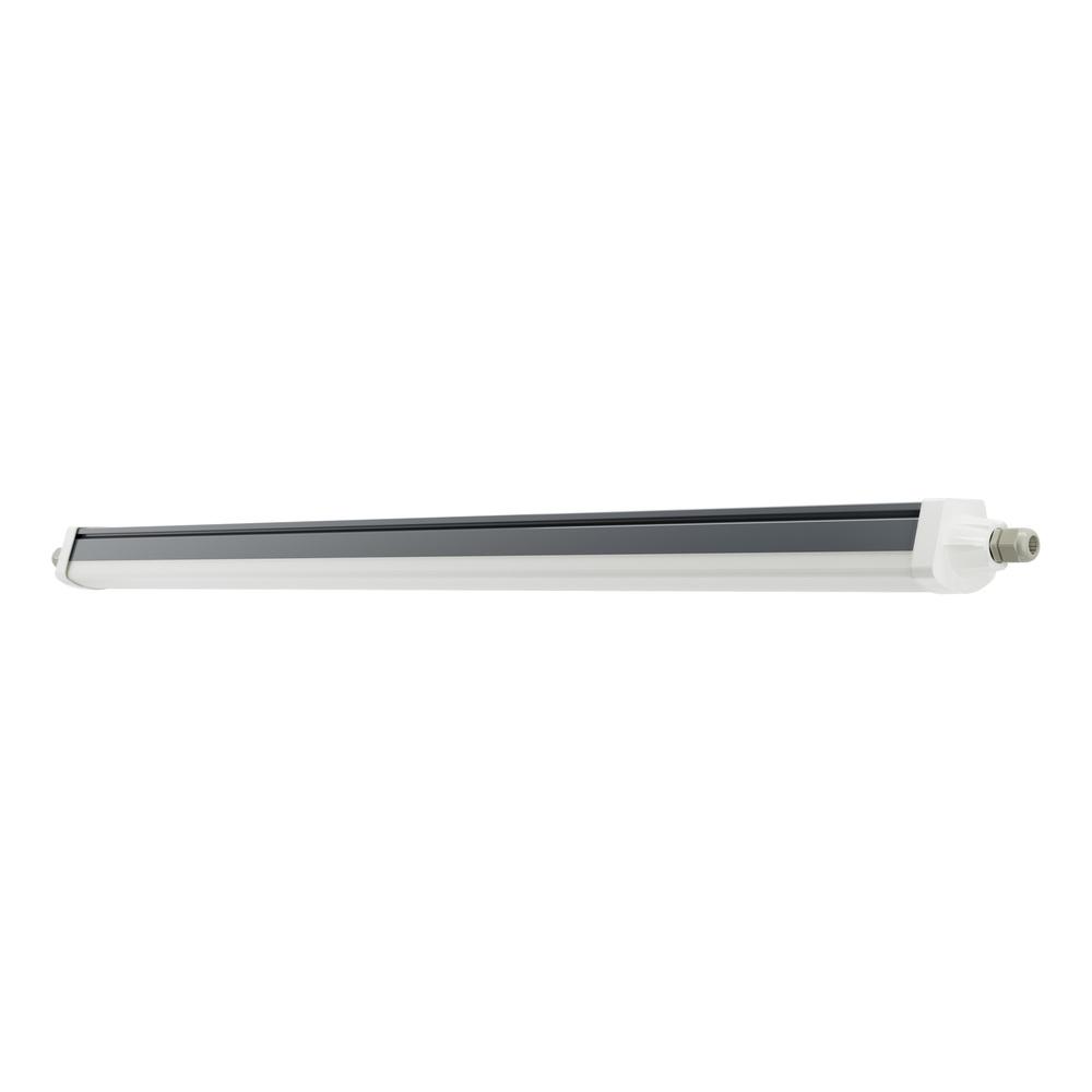 34W LED linijinis šviestuvas DAMP PROOF FLEX 1200, pilkas, 6500K, IP66, DALI2
