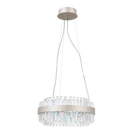 36W LED pakabinamas šviestuvas HORNA, šampano sp./skaidrus, 3000K