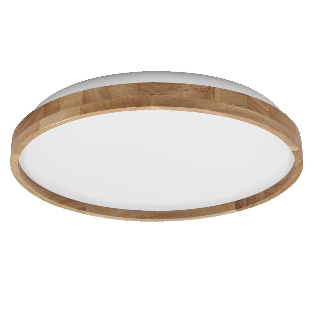 36W LED paviršinis šviestuvas ORBIS ALISON, medienos sp., 3000K, dimeriuojamas