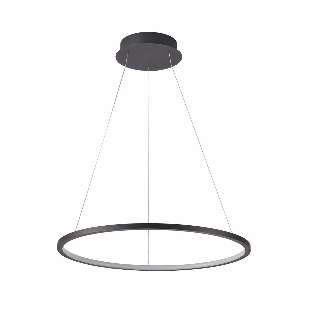 38W LED pakabinamas šviestuvas VINOLA, juodas, 3000/4000K