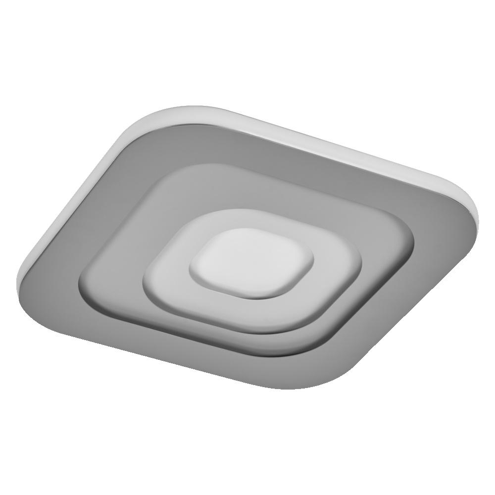 38W LED paviršinis šviestuvas ORBIS SPIRAL, pilkas, 3000K, dimeriuojamas