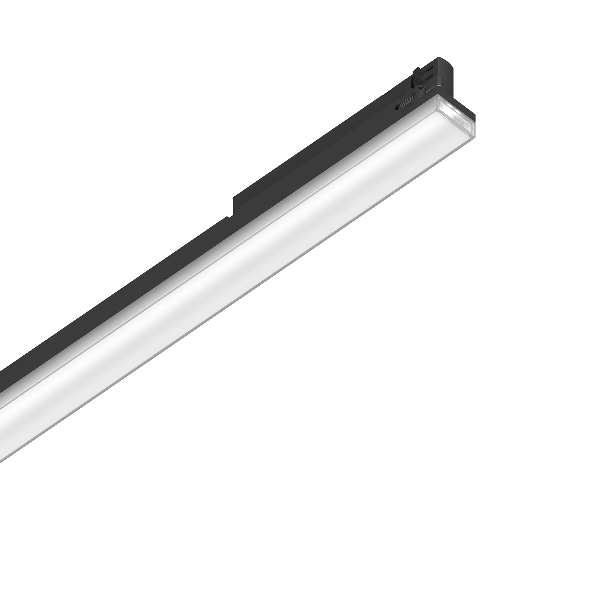 38W LED šviestuvas į 3 fazių bėgelius DISPLAY, juodas, 4000K, DALI, 375434