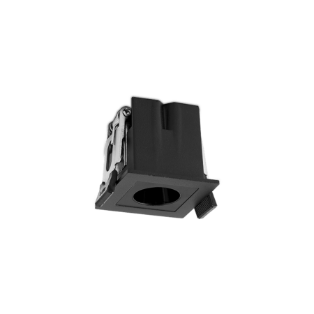3W LED įleidžiamas šviestuvas INVISIBLE, juodas, 3000K, E3980300N