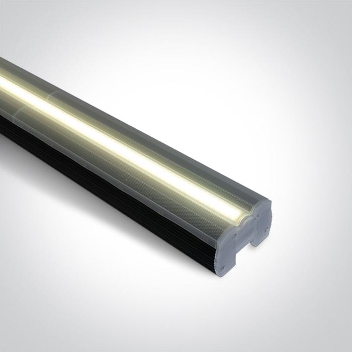 40W LED linijinis pramoninis šviestuvas, juodas, 3000/4000/5000K, 38100B/B/V