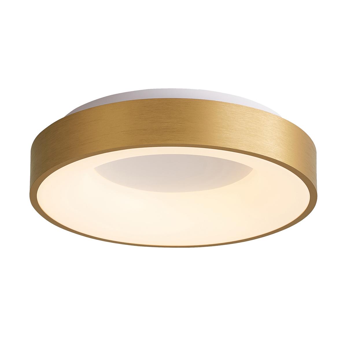 40W LED paviršinis šviestuvas GIULIA, aukso sp., 3000K - Image 2