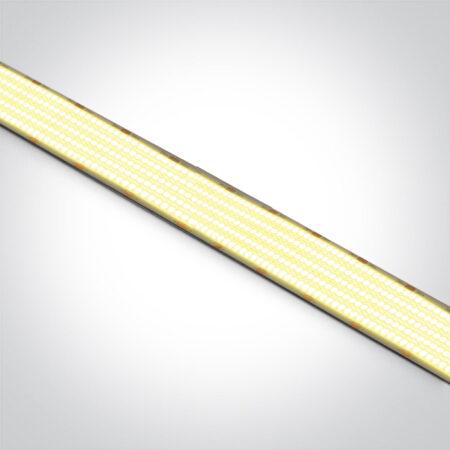 40W/m COB LED juosta, 24V, IP20, 1600LED/m, 4000K, 5m ritė, 7887B/C