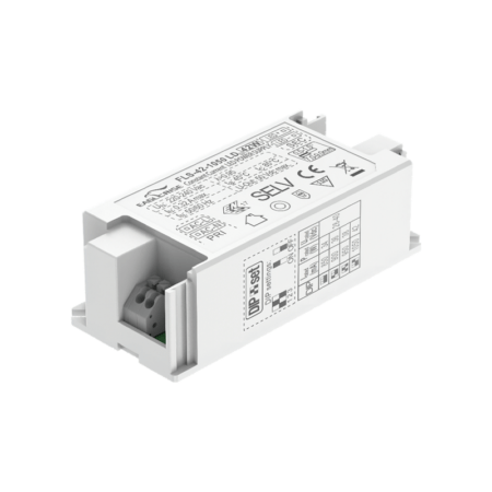 42W LED maitinimo šaltinis, baltas, 9-52V, 300-1050mA, IP20, FLS42