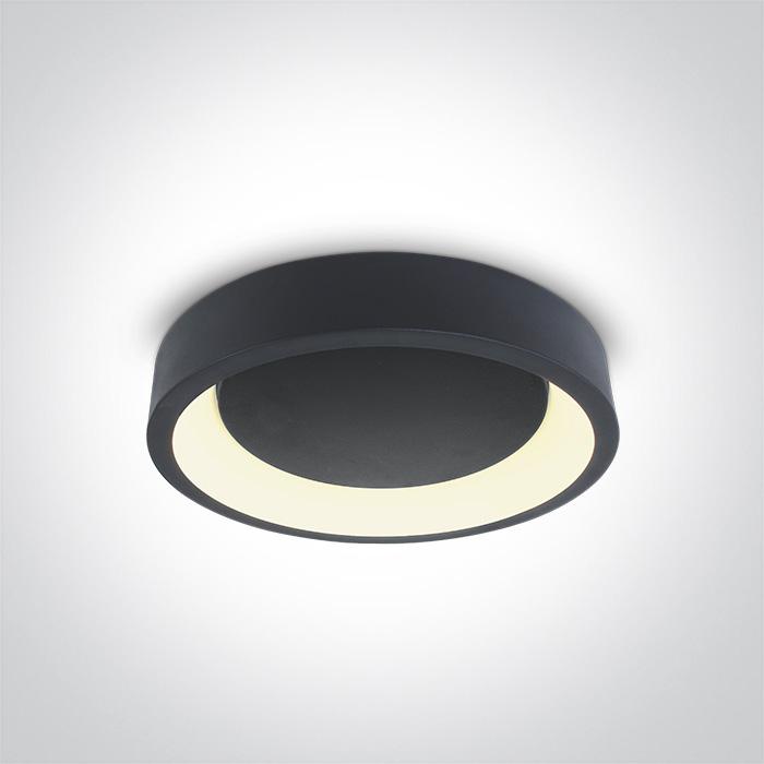 42W LED plafonas, antracito sp., 2700/3000/4000K, 120°, dimeriuojamas, 62142N/AN/V