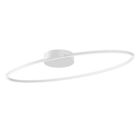 43W LED paviršinis šviestuvas LEO, baltas, 3000/4000K, dimeriuojamas, 01-3335