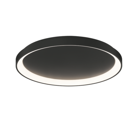 44W LED lubinis šviestuvas GRACE, juodas, 2700/3000/4000K, P3848272N