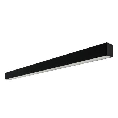 44W LED paviršinis linijinis šviestuvas TRAVERSI RX, matinės juodos sp., 4000K