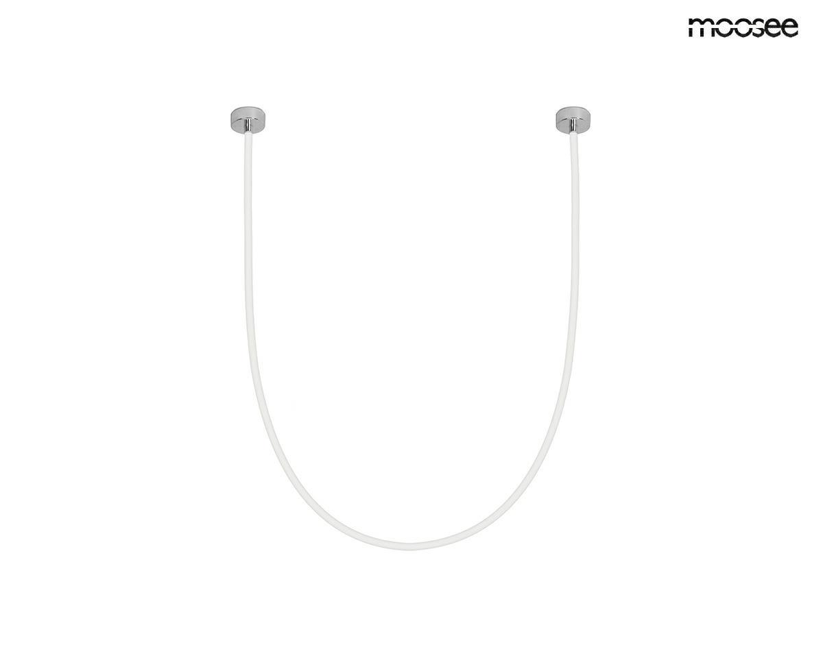 45W LED pakabinamas šviestuvas LASSO 400 SMART, sidabro sp., 3000/4000K