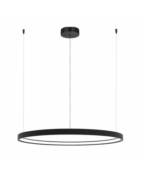 45W LED pakabinamas šviestuvas, matinės juodos sp., 3000K, dimeriuojamas, 23035