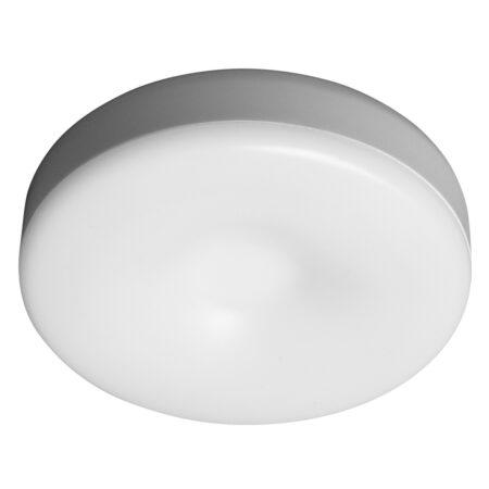 0,45W LED paviršinis šviestuvas DOT-IT USB, baltas, 4000K, dimeriuojamas, su baterija