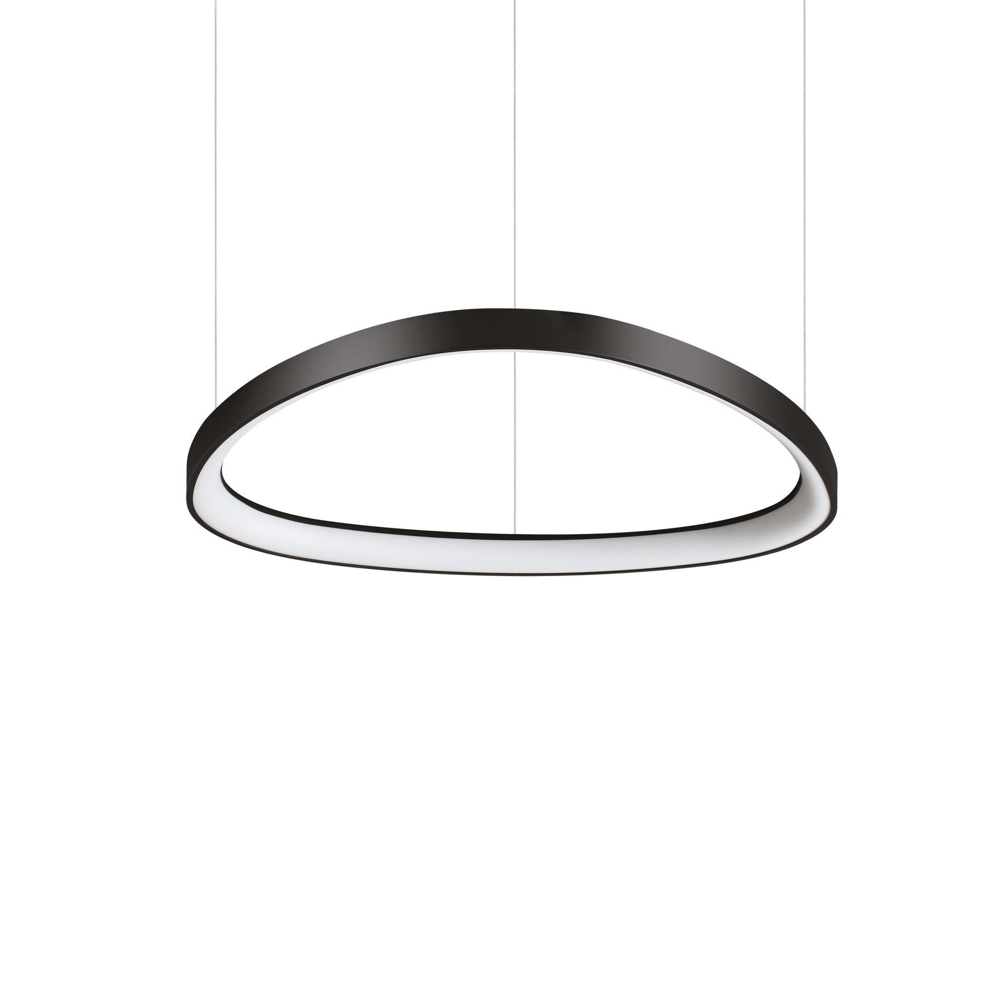 47W LED pakabinamas šviestuvas GEMINI, juodas, 3000K, dimeriuojamas, 304694