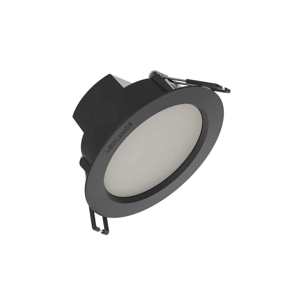 4W LED įleidžiama panelė DOWNLIGHT IP44 GEN2, juoda, 4000K, 100°