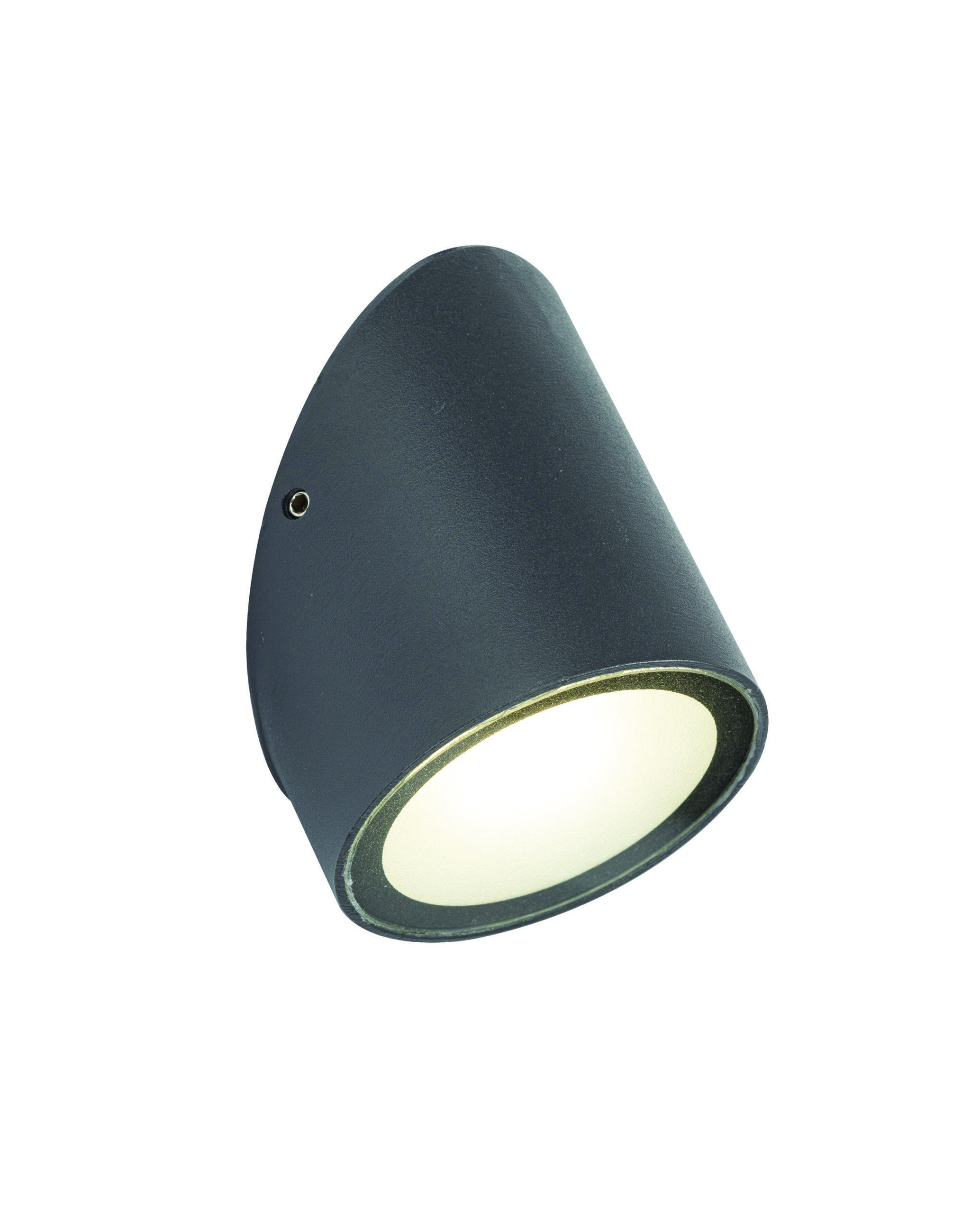 4W LED sieninis šviestuvas JUNO, tamsiai pilkas, 3000K, 4286000