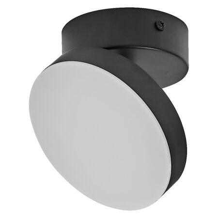 5,5W LED paviršinis šviestuvas SPOT MOON, juodas, 3000K