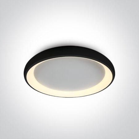 50W LED plafonas, juodas, 2700/3000/4000K, 120°, dimeriuojamas, 62144N/B/V