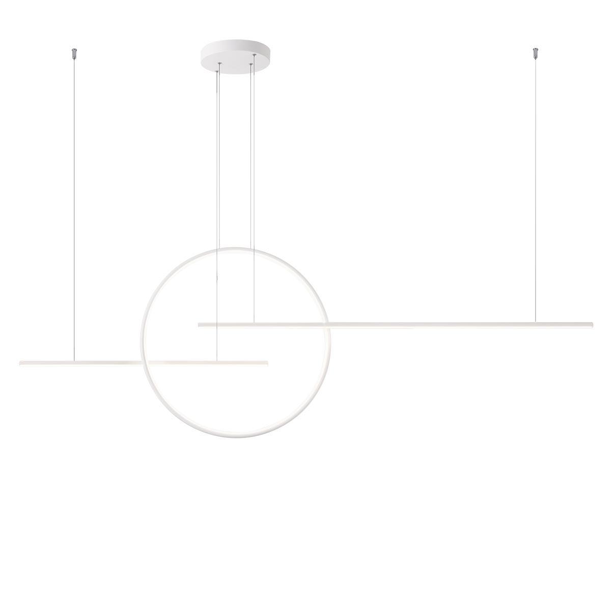 56W LED pakabinamas šviestuvas GIOTTO, baltas, 3000K, dimeriuojamas, 01-1736 - Image 3