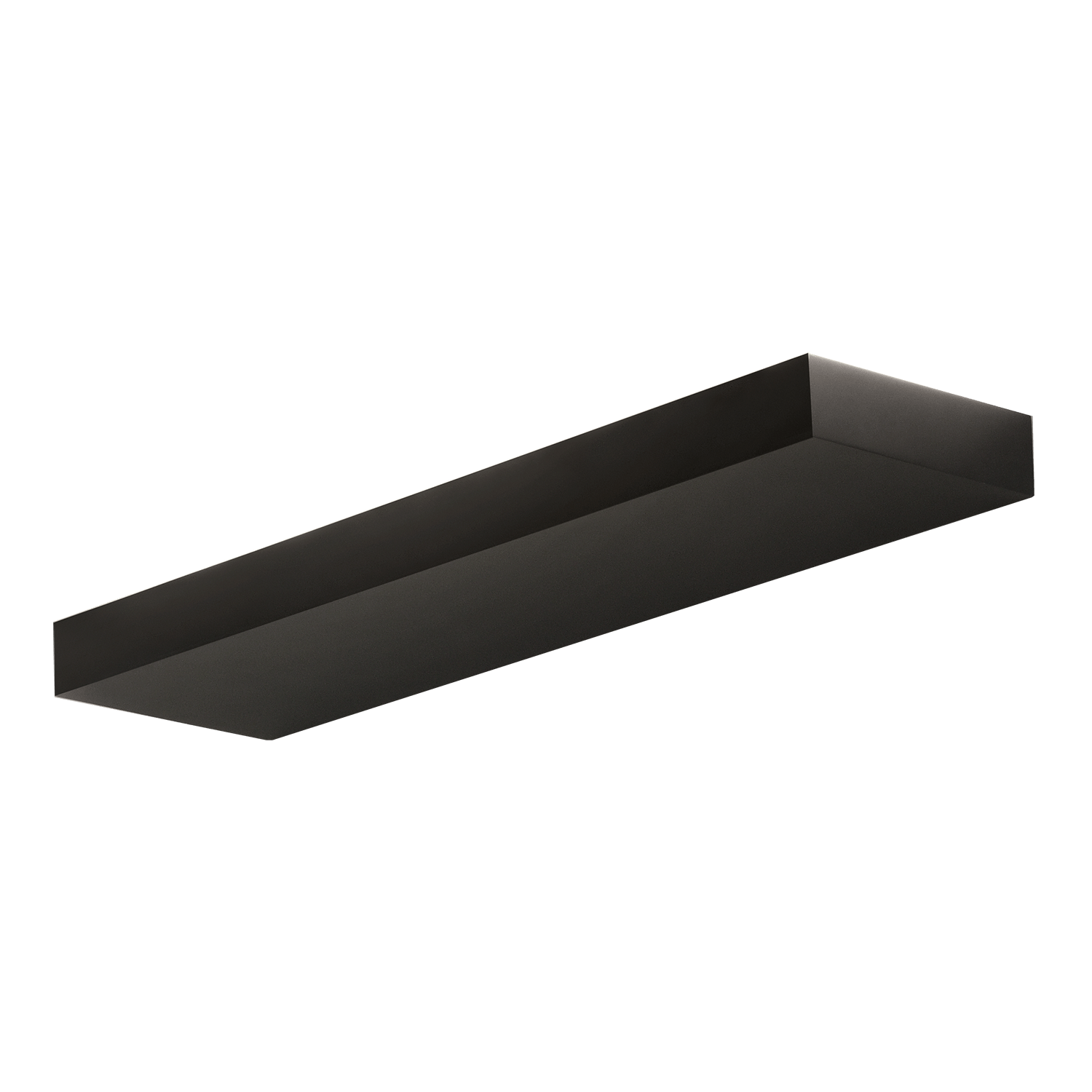 56W LED sieninis šviestuvas BRICK, juodas, 2700/3000/4000K, A3972272N