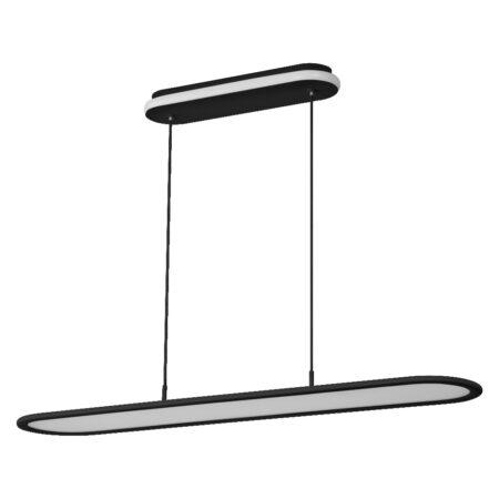 57W LED pakabinamas linijinis šviestuvas OFFICE LINE, juodas, 4000K, dimeriuojamas