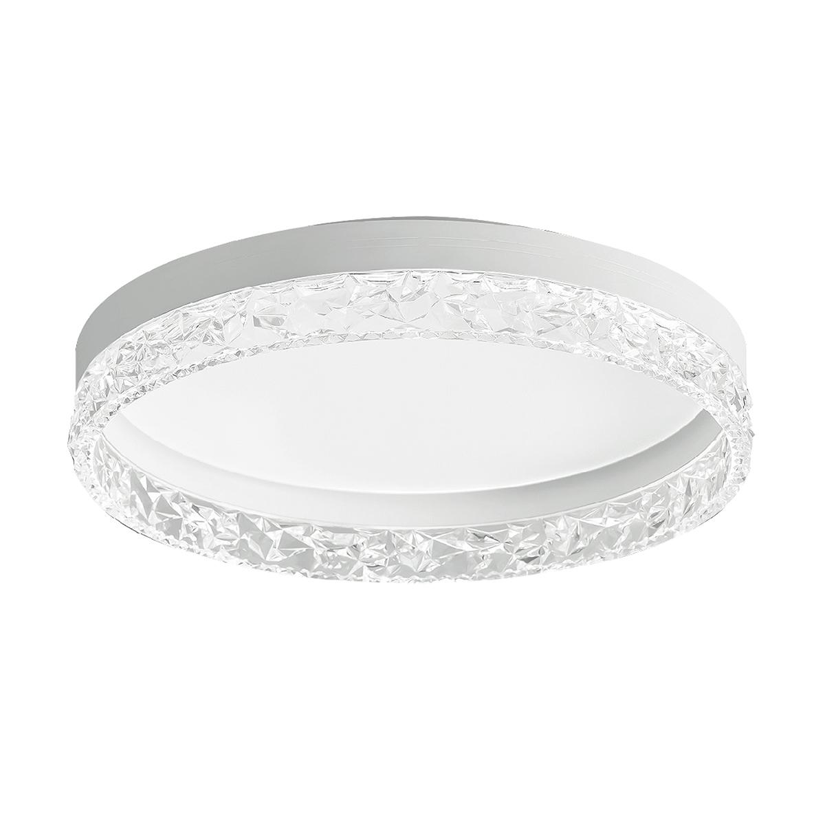 58W LED lubinis šviestuvas RANTE, baltas, 3000/4000/6500K, dimeriuojamas