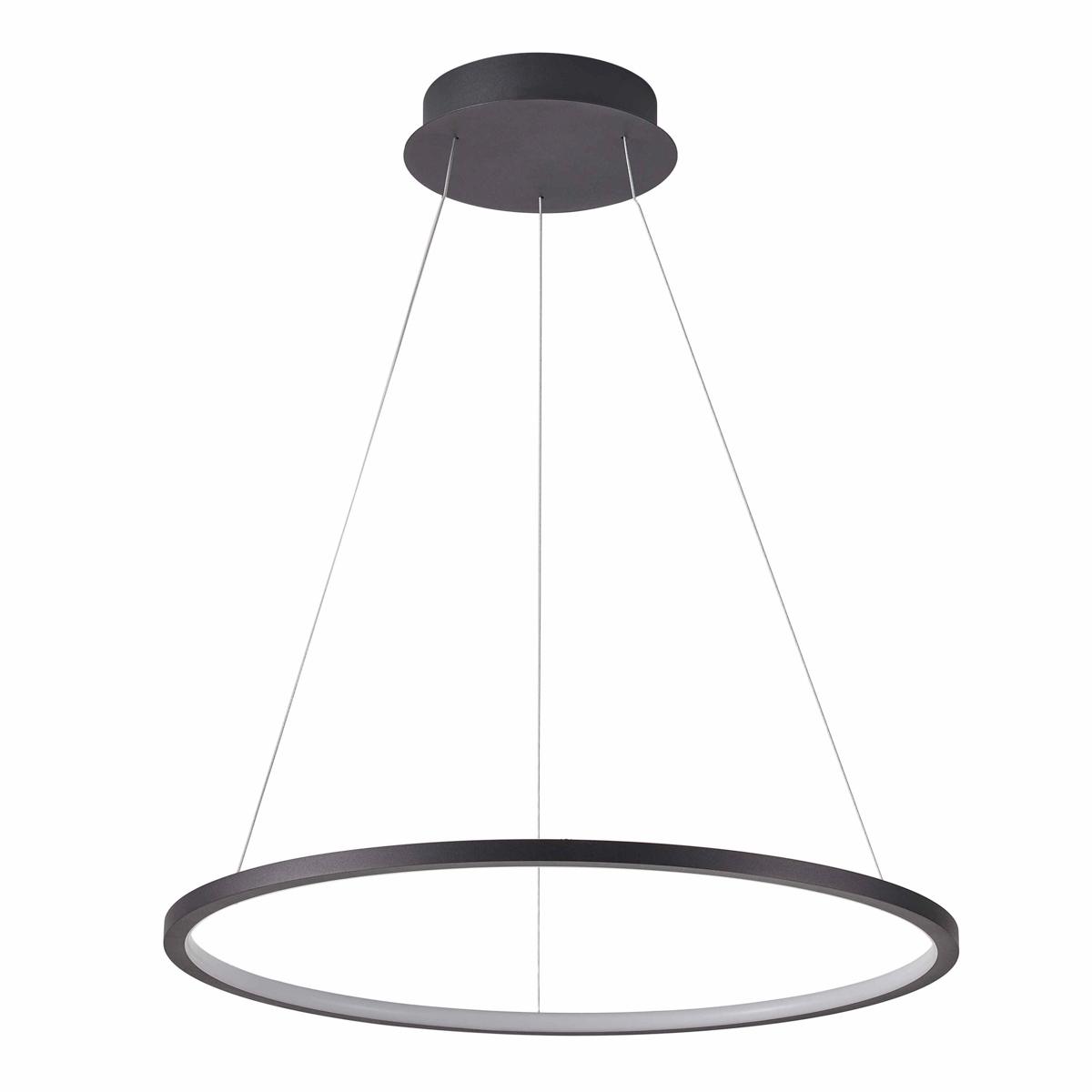 58W LED pakabinamas šviestuvas VINOLA, juodas, 3000/4000K