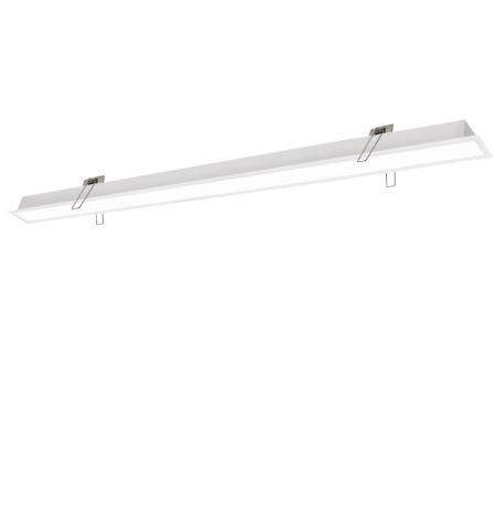 59W LED linijinis įleidžiamas šviestuvas SASA, baltas, 4000K, 2260mm, DALI, 3917-03226-4-W-P-D3