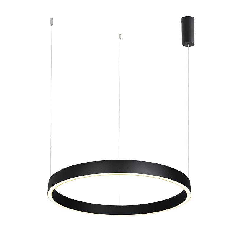59W LED pakabinamas šviestuvas, juodas, 3000K, dimeriuojamas, šviečia į viršų ir į apačią, 25365