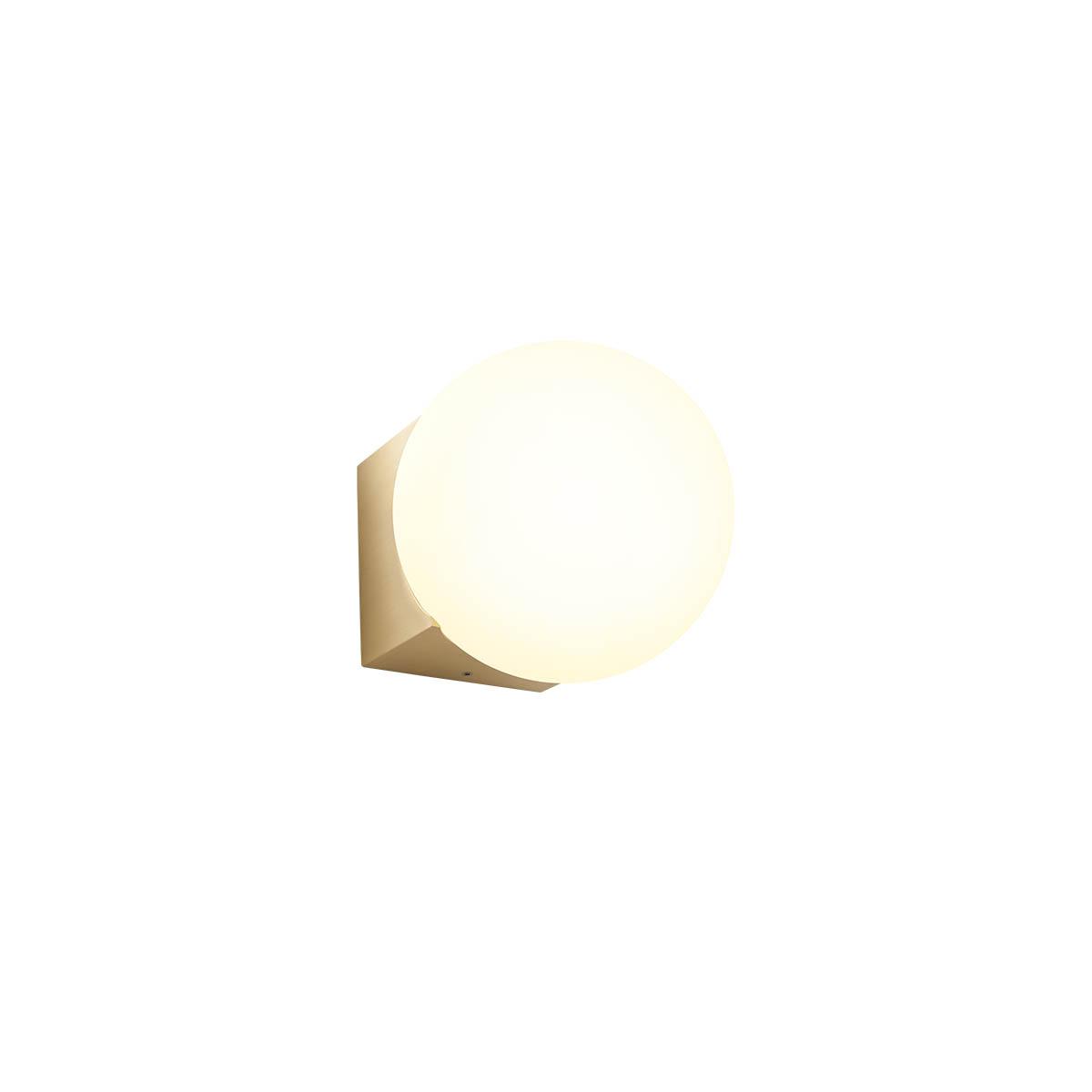 5W LED paviršinis šviestuvas BILIA, žalvario/baltos sp., 3000K, IP44, 01-2601 - Image 2
