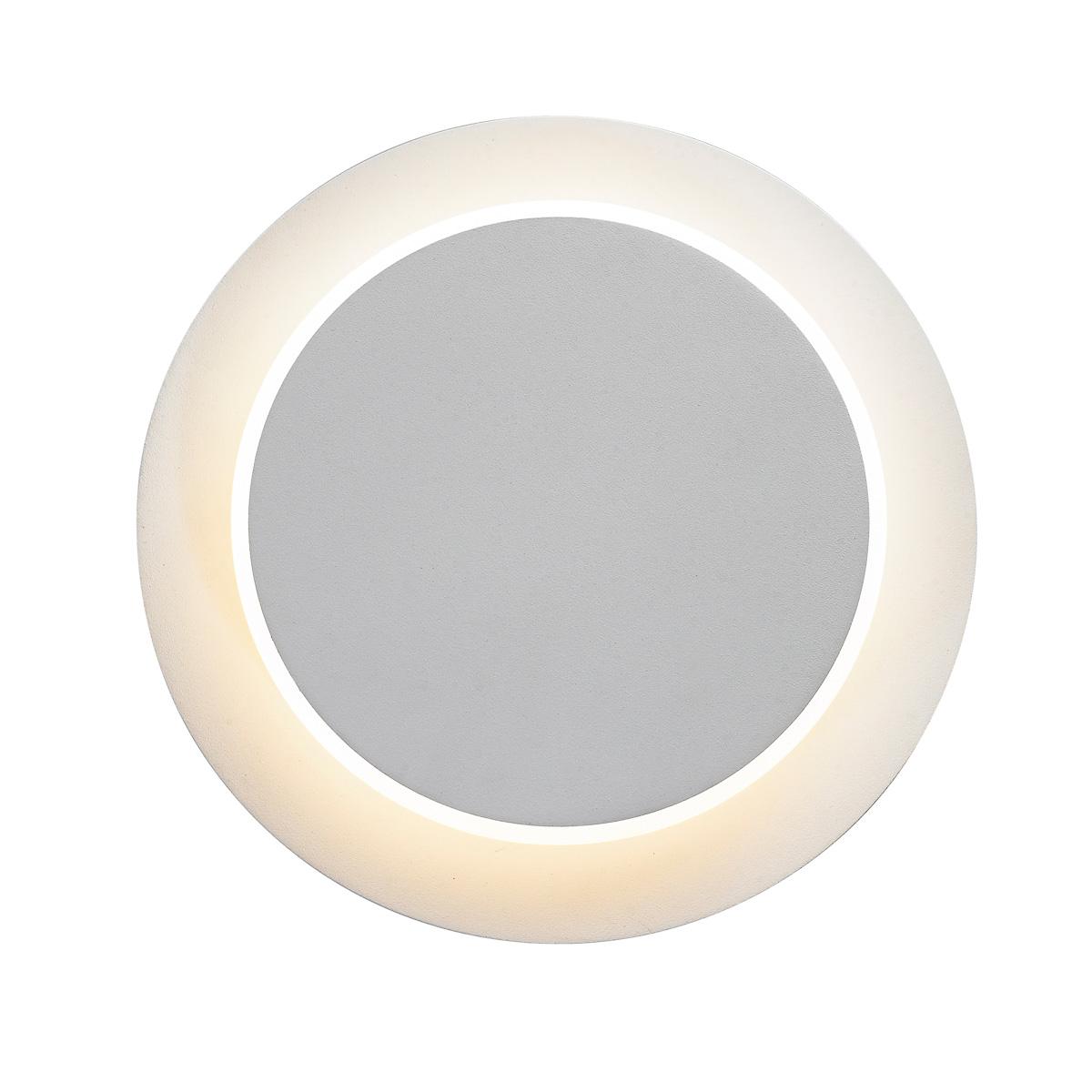 5W LED sieninis šviestuvas SENATO, baltas, 3000K - Image 2
