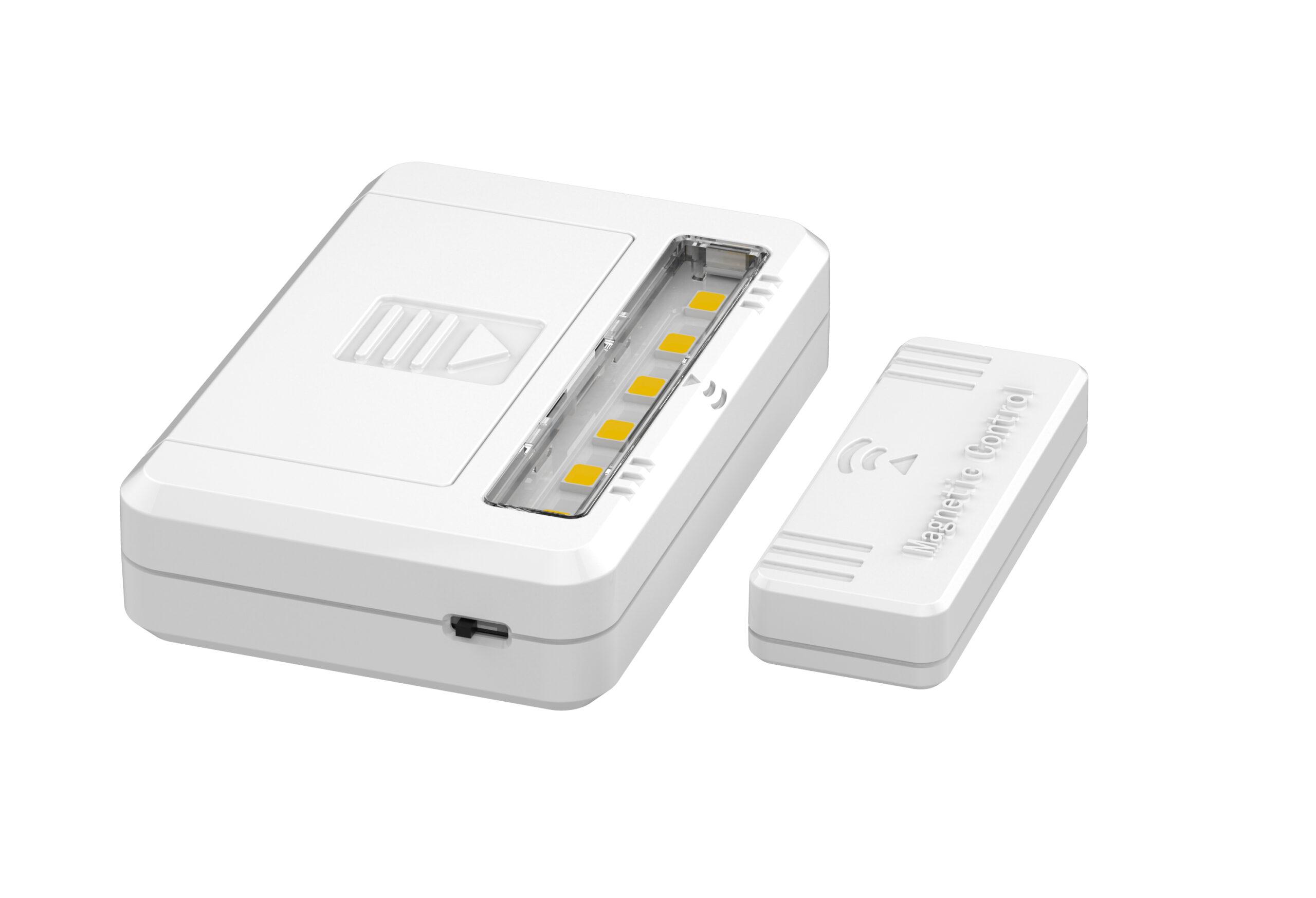 0,5W LED spintelės šviestuvas su magnetiniu durų atidarymo jutikliu, 4000K