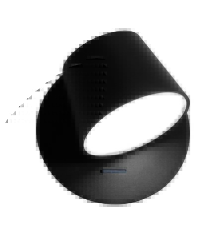 6,6W LED sieninis šviestuvas KIM, juodas, 2940K, 4188301