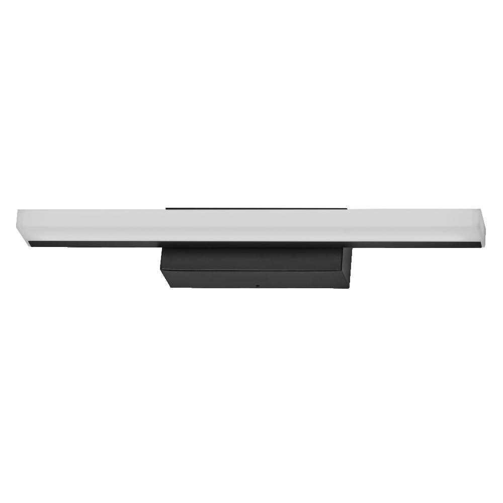 6,8W LED veidrodžio šviestuvas ORBIS MIRROR, juodas, 3000/4000K, dimeriuojamas, IP44