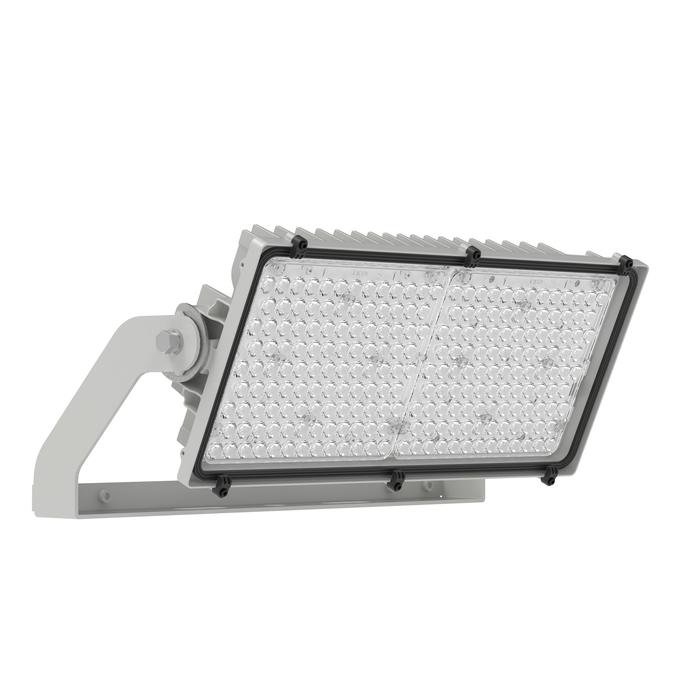 600W LED prožektorius MAX RADIAL SYMMETRIC 25, šviesaus aliuminio sp., 4000K, 25°, IP66