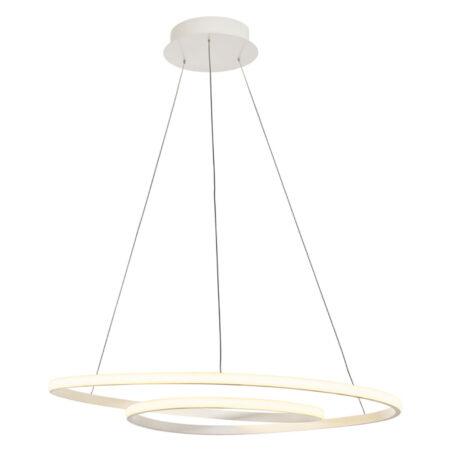 60W LED pakabinamas šviestuvas CAPITA, baltas, 3000K
