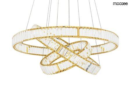 62,6W LED pakabinamas šviestuvas LIBERTY TRIPLES, aukso sp., 3000K