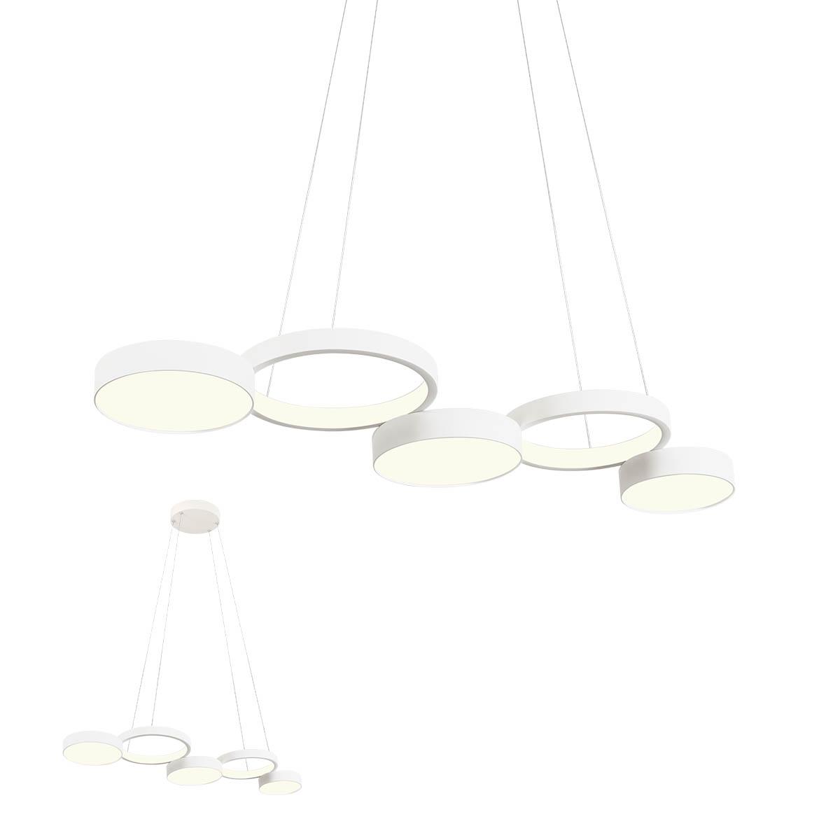 65W LED pakabinamas šviestuvas CRONOS, baltas, 3000K, dimeriuojamas, 01-2542 - Image 2