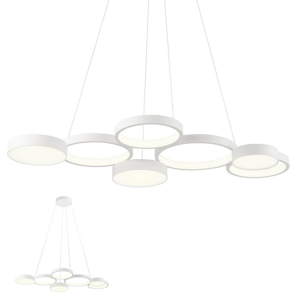 65W LED pakabinamas šviestuvas CRONOS, baltas, 3000K, dimeriuojamas, 01-2545 - Image 2