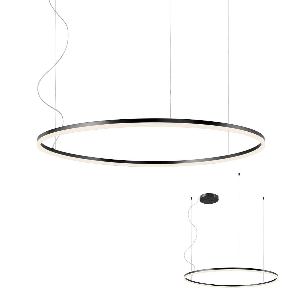68W LED pakabinamas šviestuvas ORBIT, juodas, 4000K, DALI, 01-1963-DALI - Image 2