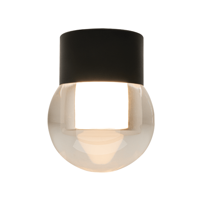 6W LED lubinis šviestuvas, juodas, 3000K, 25306
