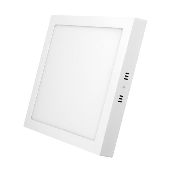6W LED paviršinė panelė, balta, 2700K