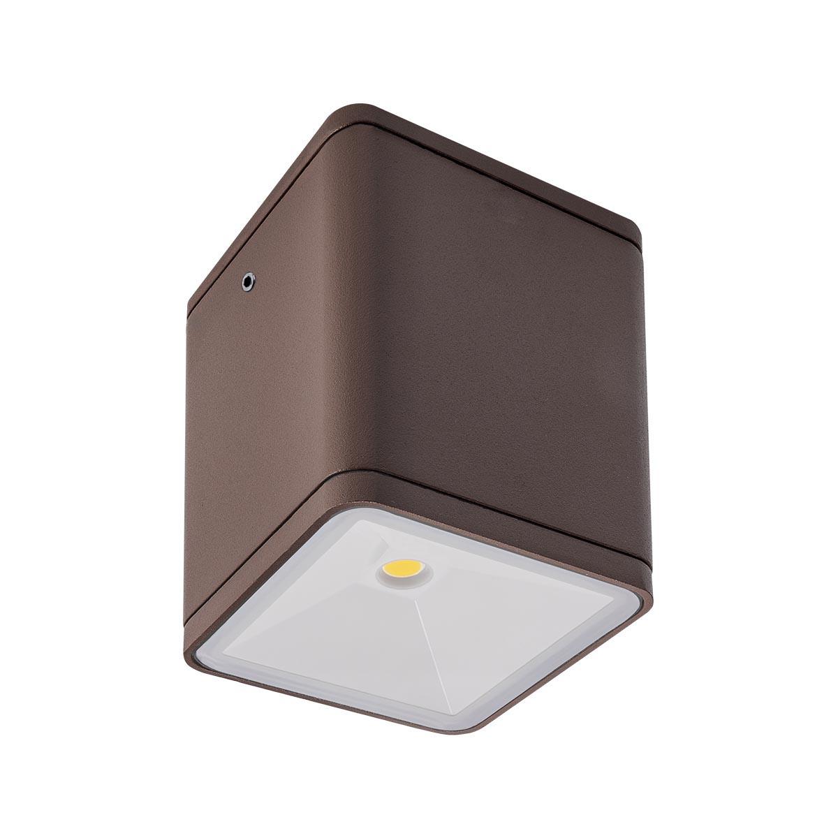6W LED paviršinis lauko šviestuvas BETA, tamsiai rudas, 3000K, IP54, 9456